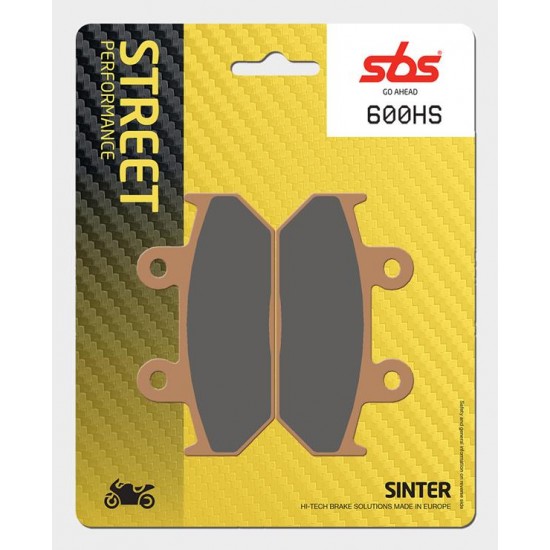 SBS - Plăcuțe frână 600HS STREETexcel