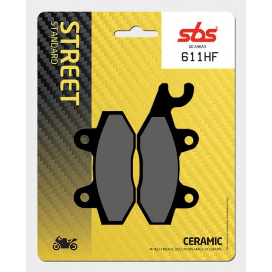 SBS - Plăcuțe frână 611HF Ceramic SBS - Plăcuțe frână 611HF Ceramic