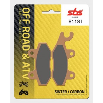 SBS - Plăcuțe frână 611SI Offroad Sinter
