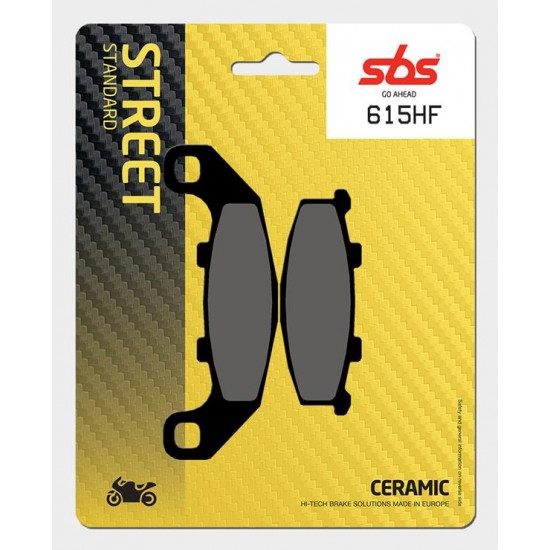 SBS - Plăcuțe frână 615HF Ceramic
