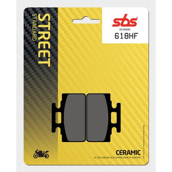SBS - Plăcuțe frână 618HF Ceramic