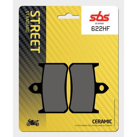 SBS - Plăcuțe frână 622HF Ceramic SBS - Plăcuțe frână 622HF Ceramic