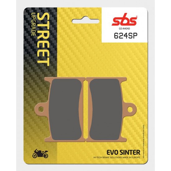 SBS - Plăcuțe frână 624SP EVO Sinter SBS - Plăcuțe frână 624SP EVO Sinter
