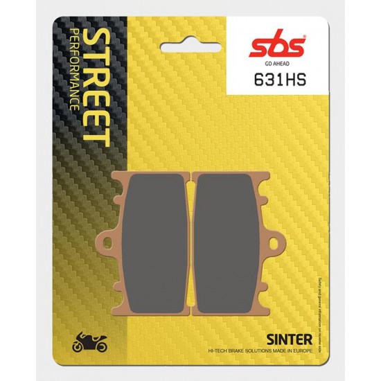 SBS - Plăcuțe frână 631HS STREETexcel