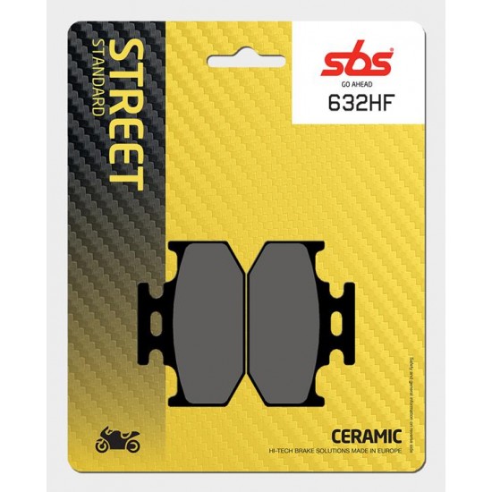 SBS - Plăcuțe frână 632HF Ceramic
