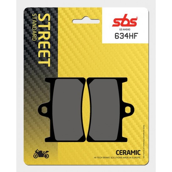 SBS - Plăcuțe frână 634HF Ceramic SBS - Plăcuțe frână 634HF Ceramic