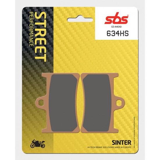 SBS - Plăcuțe frână 634HS STREETexcel SBS - Plăcuțe frână 634HS STREETexcel
