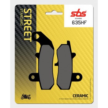 SBS - Plăcuțe frână 635HF Ceramic
