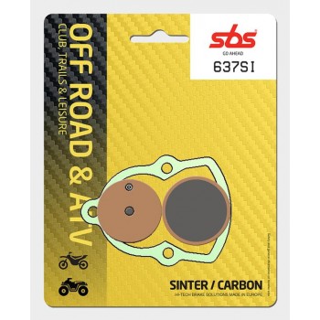 SBS - Plăcuțe frână 637SI Offroad Sinter
