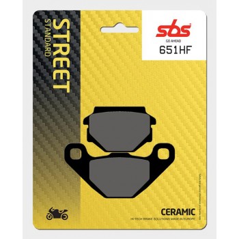 SBS - Plăcuțe frână 651HF Ceramic