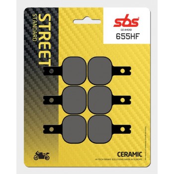 SBS - Plăcuțe frână 655HF Ceramic