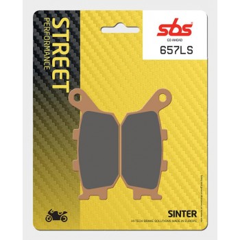 SBS - Plăcuțe frână 657LS STREETexcel