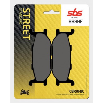 SBS - Plăcuțe frână 663HF Ceramic