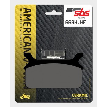 SBS - Plăcuțe frână 668H.HF Ceramic