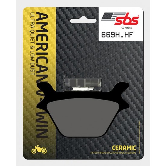 SBS - Plăcuțe frână 669H.HF Ceramic SBS - Plăcuțe frână 669H.HF Ceramic