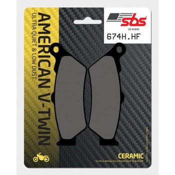 SBS - Plăcuțe frână 674H.HF Ceramic