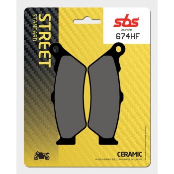 SBS - Plăcuțe frână 674HF Ceramic