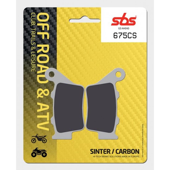 SBS - Plăcuțe frână 675CS Carbon Silver SBS - Plăcuțe frână 675CS Carbon Silver