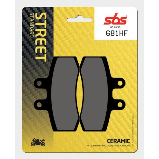 SBS - Plăcuțe frână 681HF Ceramic SBS - Plăcuțe frână 681HF Ceramic