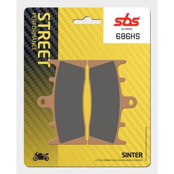 SBS - Plăcuțe frână 686HS STREETexcel