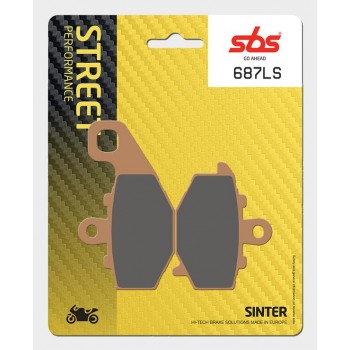 SBS - Plăcuțe frână 687LS STREETexcel