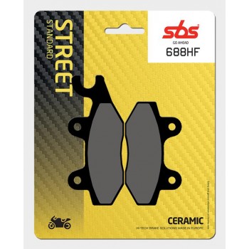 SBS - Plăcuțe frână 688HF Ceramic