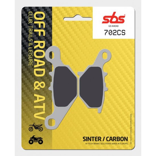 SBS - Plăcuțe frână 702CS Carbon Silver SBS - Plăcuțe frână 702CS Carbon Silver