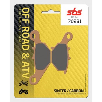 SBS - Plăcuțe frână 702SI Offroad Sinter