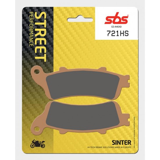 SBS - Plăcuțe frână 721HS STREETexcel SBS - Plăcuțe frână 721HS STREETexcel