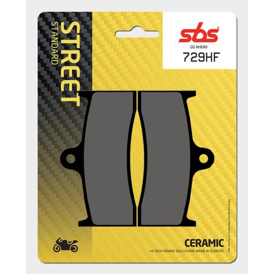 SBS - Plăcuțe frână 729HF Ceramic SBS - Plăcuțe frână 729HF Ceramic