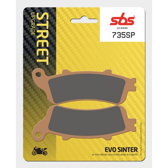 SBS - Plăcuțe frână 735SP EVO Sinter SBS - Plăcuțe frână 735SP EVO Sinter