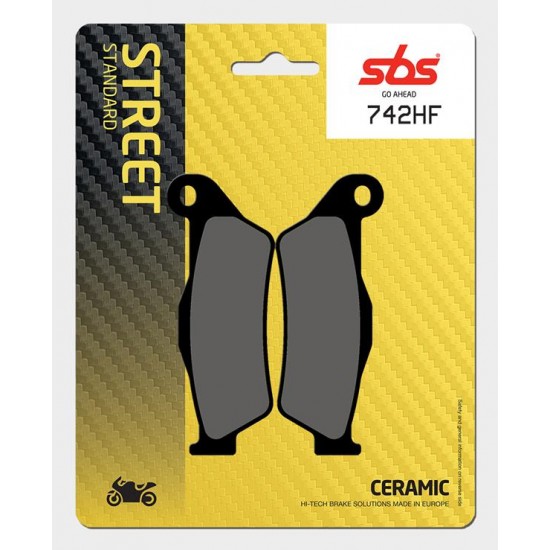 SBS - Plăcuțe frână 742HF Ceramic SBS - Plăcuțe frână 742HF Ceramic