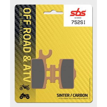 SBS - Plăcuțe frână 752SI Offroad Sinter
