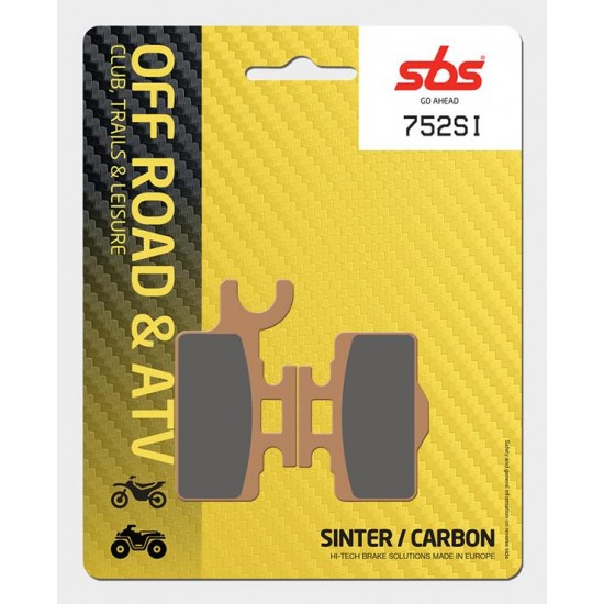 SBS - Plăcuțe frână 752SI Offroad Sinter