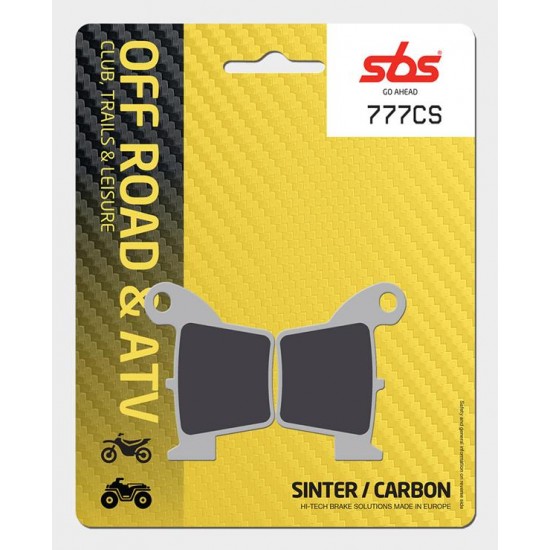 SBS - Plăcuțe frână 777CS Carbon Silver SBS - Plăcuțe frână 777CS Carbon Silver