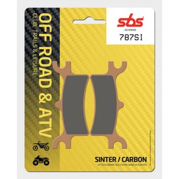 SBS - Plăcuțe frână 787SI Offroad Sinter