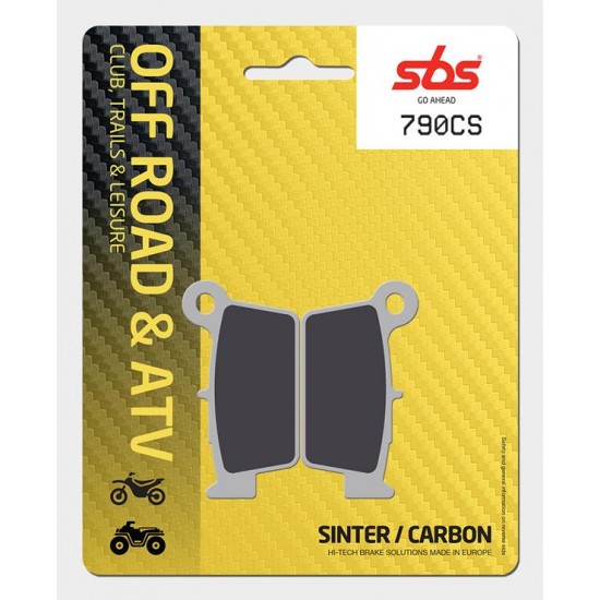 SBS - Plăcuțe frână 790CS Carbon Silver