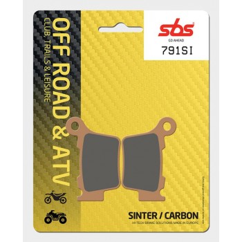 SBS - Plăcuțe frână 791SI Offroad Sinter
