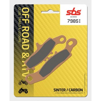 SBS - Plăcuțe frână 798SI Offroad Sinter