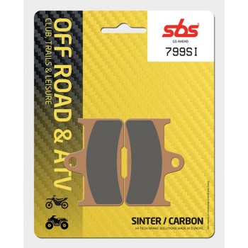 SBS - Plăcuțe frână 799SI Offroad Sinter