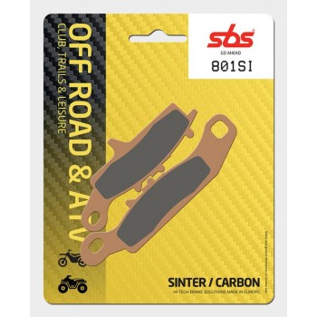 SBS - Plăcuțe frână 801SI Offroad Sinter
