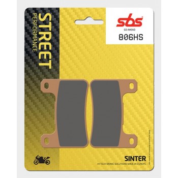 SBS - Plăcuțe frână 806HS STREETexcel