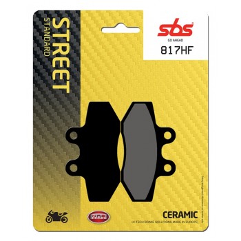 SBS - Plăcuțe frână 817HF=186HF Ceramic (ultimele bucati)