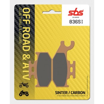 SBS - Plăcuțe frână 836SI Offroad Sinter