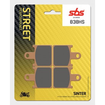 SBS - Plăcuțe frână 838HS STREETexcel