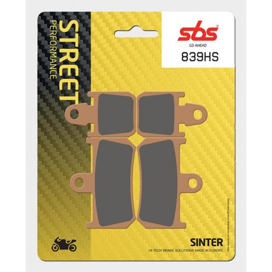 SBS - Plăcuțe frână 839HS STREETexcel