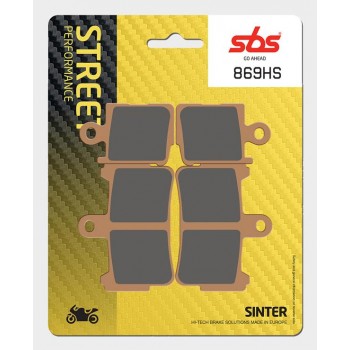 SBS - Plăcuțe frână 869HS STREETexcel