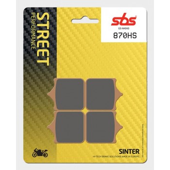 SBS - Plăcuțe frână 870HS STREETexcel