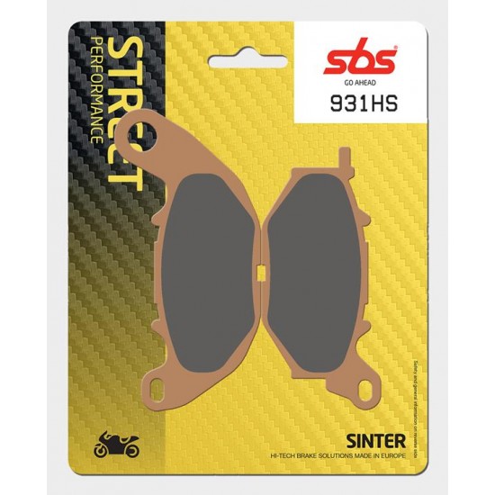 SBS - Plăcuțe frână 931HS STREETexcel SBS - Plăcuțe frână 931HS STREETexcel