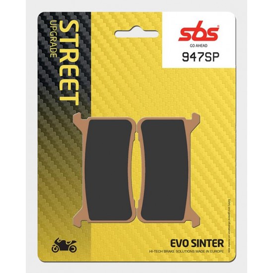 SBS - Plăcuțe frână 947SP EVO Sinter SBS - Plăcuțe frână 947SP EVO Sinter